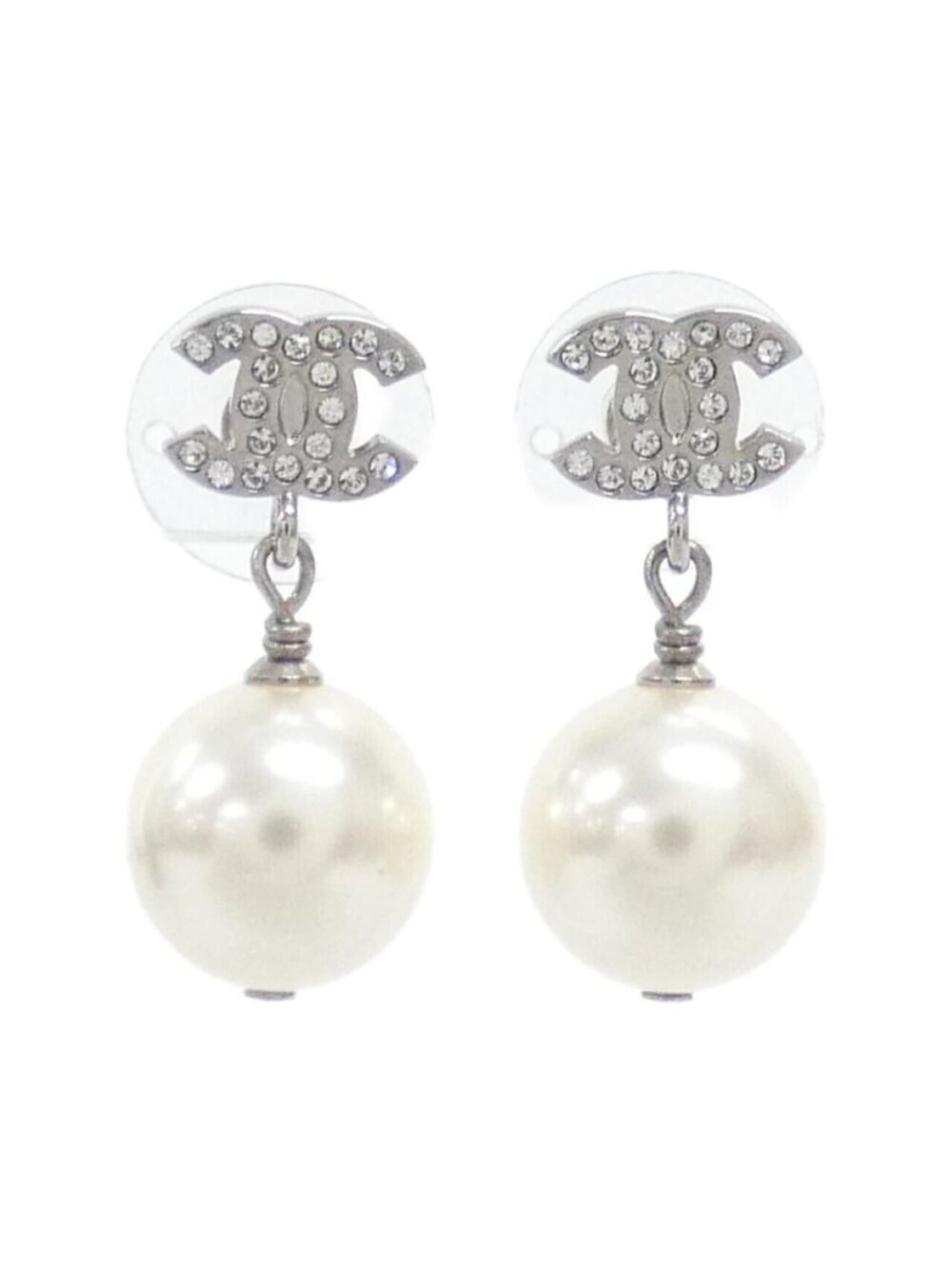 Chanel Earrings Silver